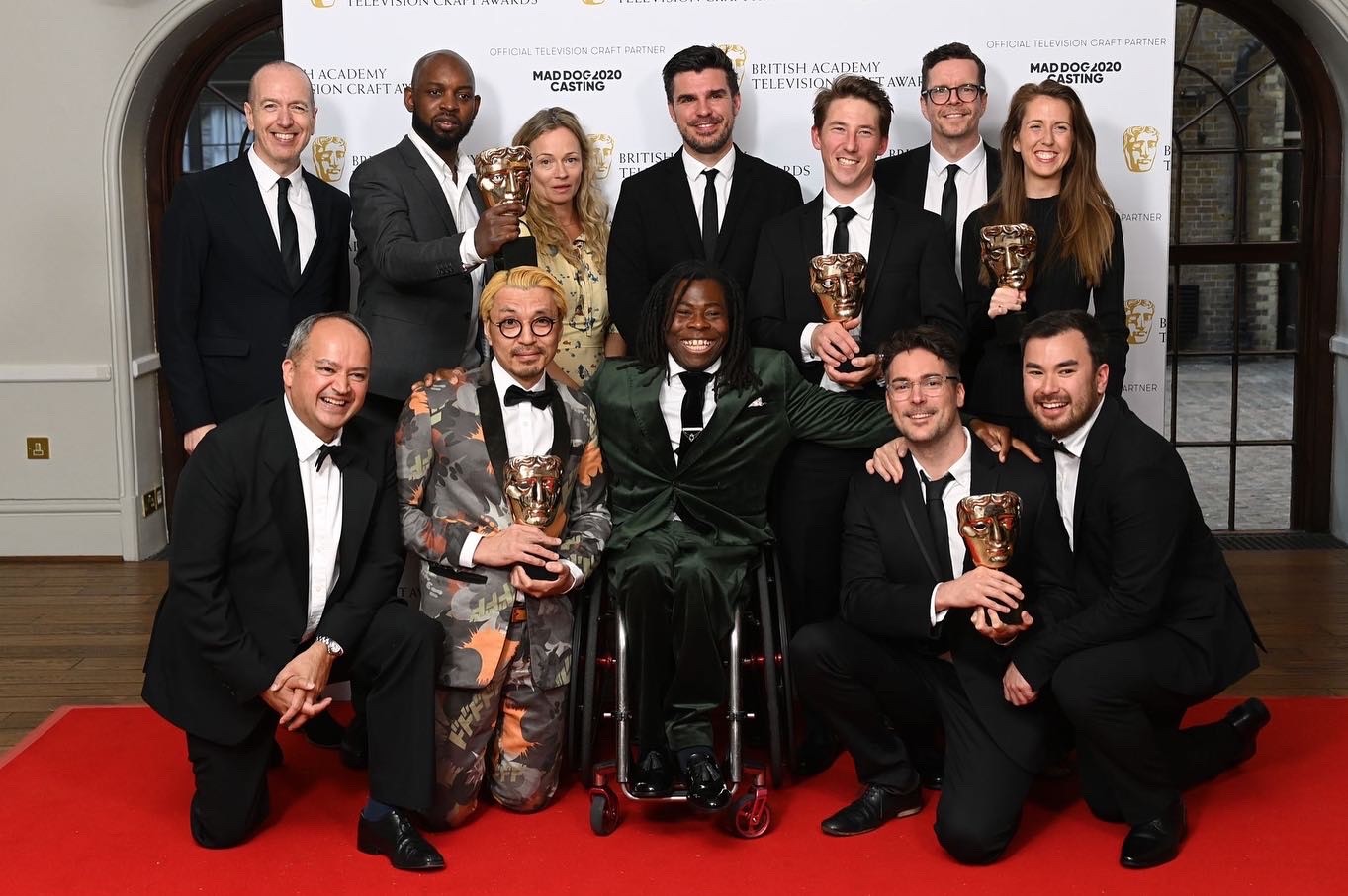 A win at the BAFTAs! A win at the BAFTAs!